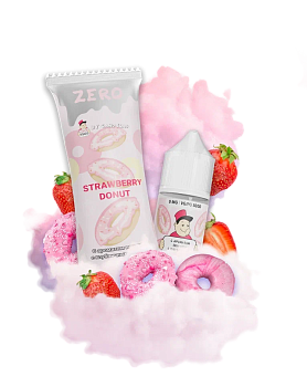 Жидкость для ЭСДН CandyMan Zero "Strawberry Donut" 27мл 0мг.